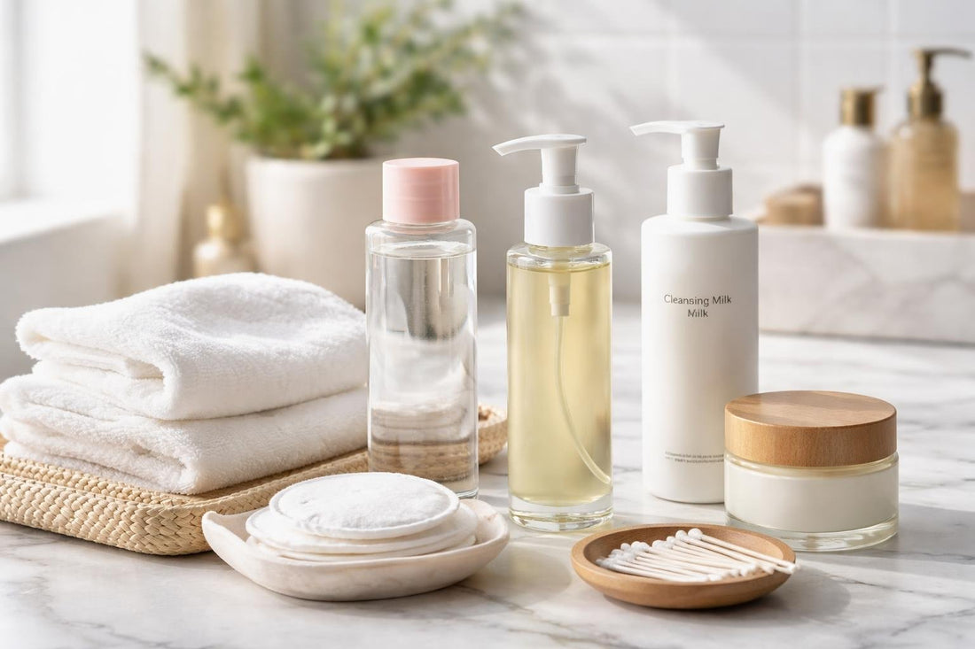 Gentle makeup removers and cleansing cloths for sensitive skin
