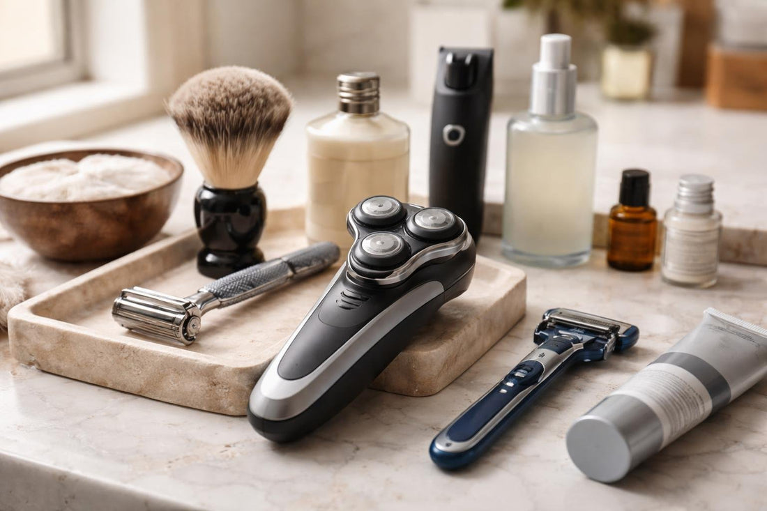 men's electric shaver and alternatives for sensitive skin