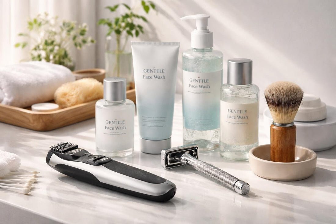 men's sensitive skin shaving and trimmer essentials