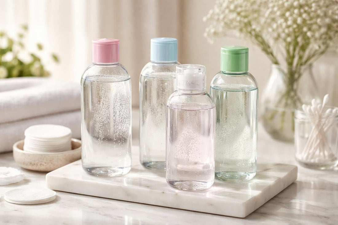micellar cleansing water bottles for sensitive skin