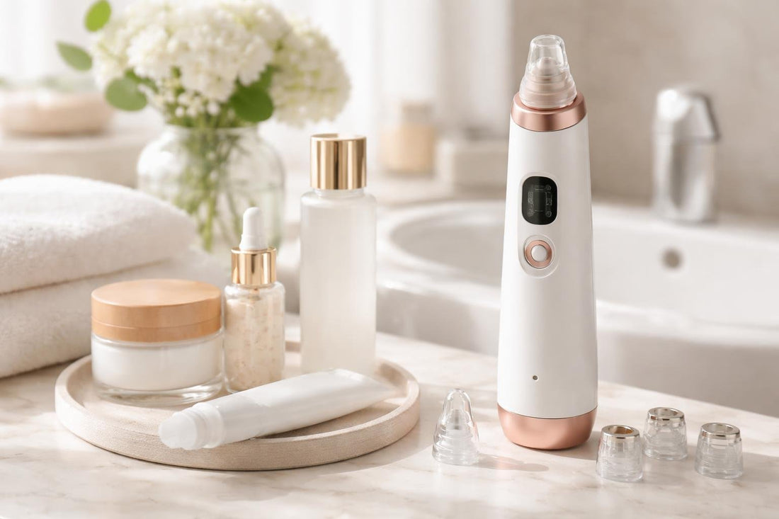 gentle microdermabrasion device and skincare products