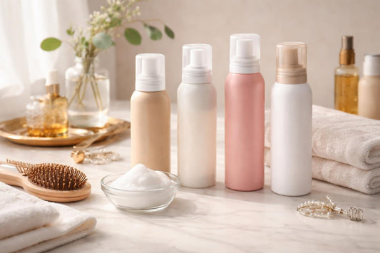 Affordable mousses for frizz control and volume
