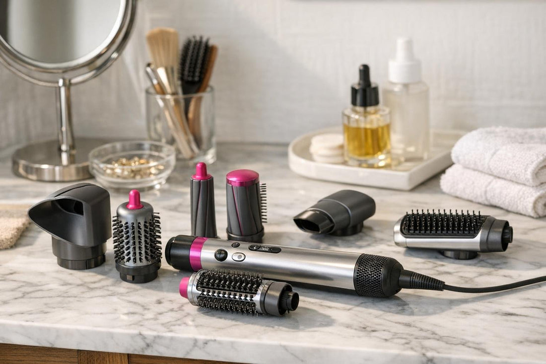Multi styler attachments for at-home blowout and curls