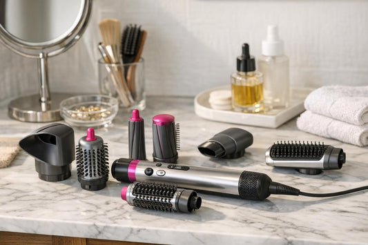 Multi styler attachments for at-home blowout and curls