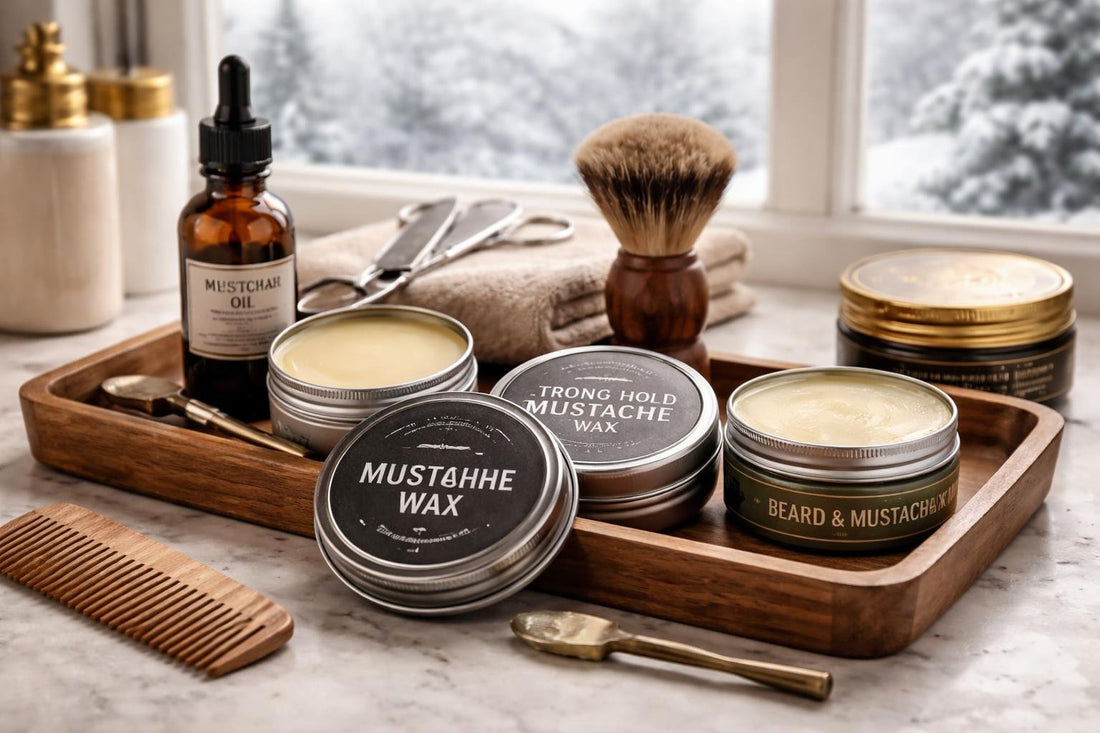 Ontario winter mustache wax collection for reliable hold