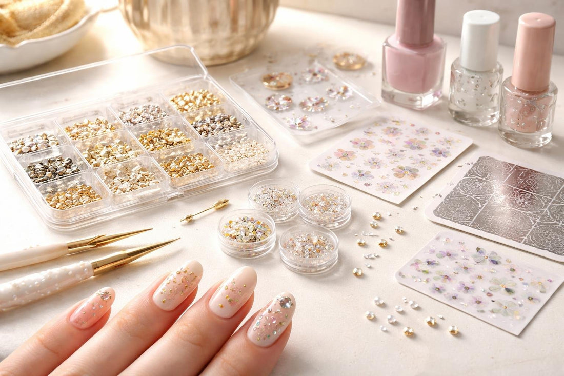 vs of nail studs and alternatives on nails