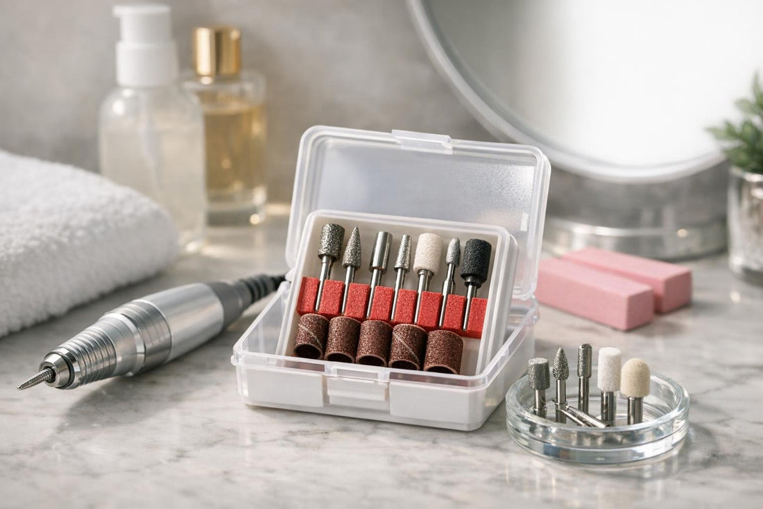 Ontario beginner electric nail drill bits set