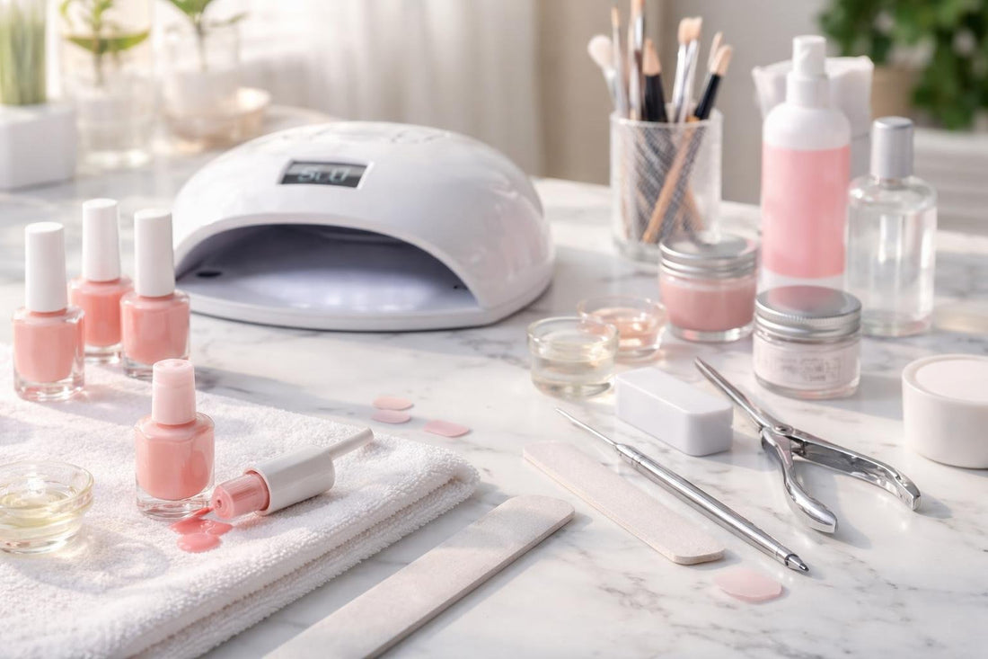 Professional nail studio set tools for salon-quality nails