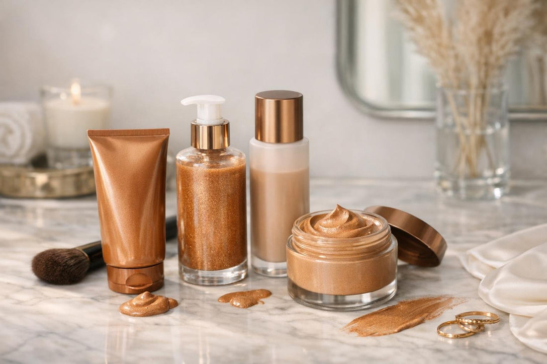 Natural-looking budget body bronzers on skin in 2026