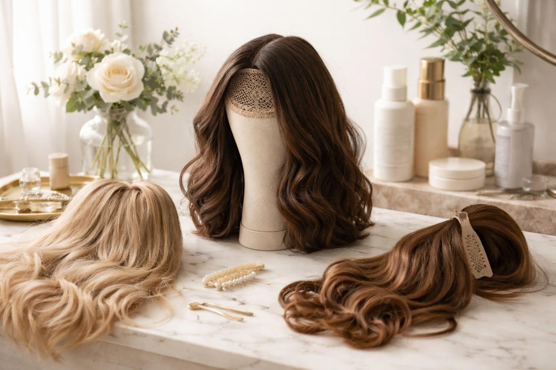 Natural-looking hairpieces with realistic texture and comfortable fit