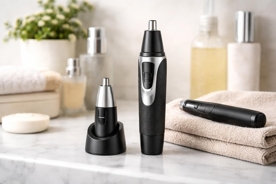Nose and ear hair trimmer for safe home grooming