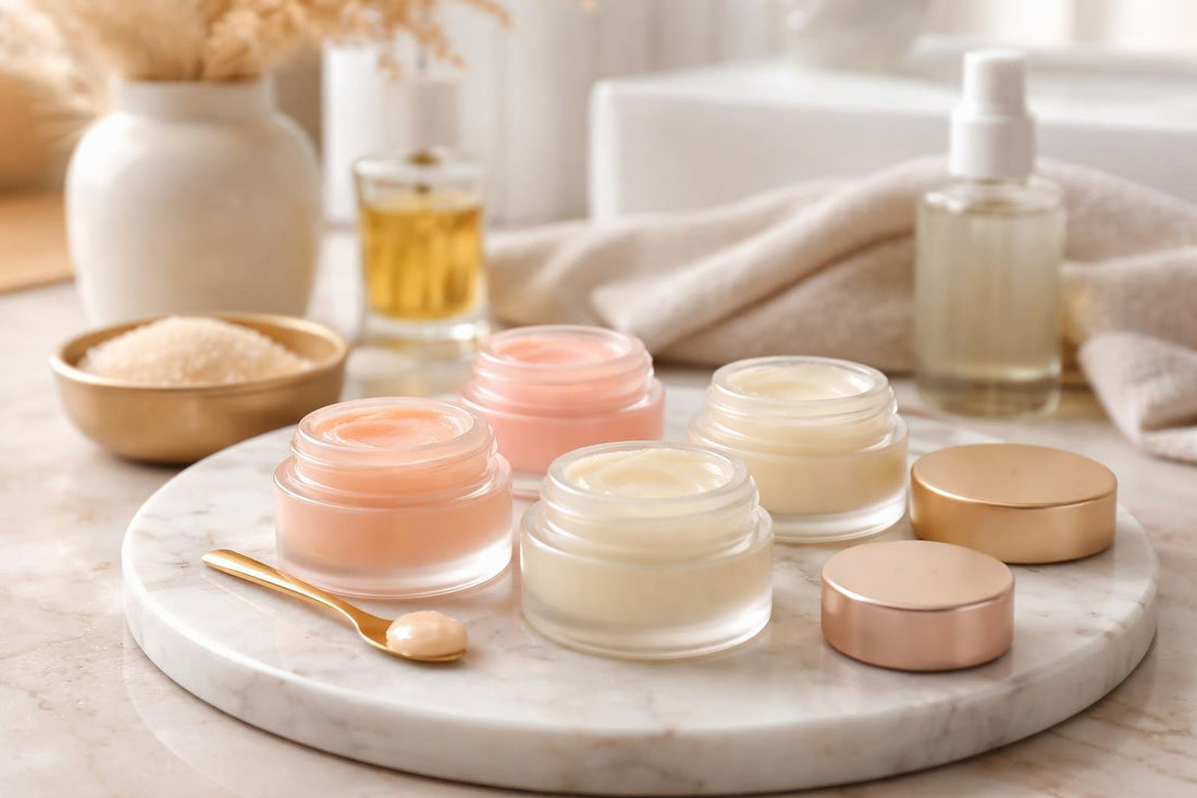 Nourishing lip butters collection for seasonal lip care
