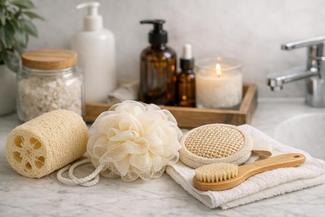 Quality bath loofahs for Ontario shower and bath routines