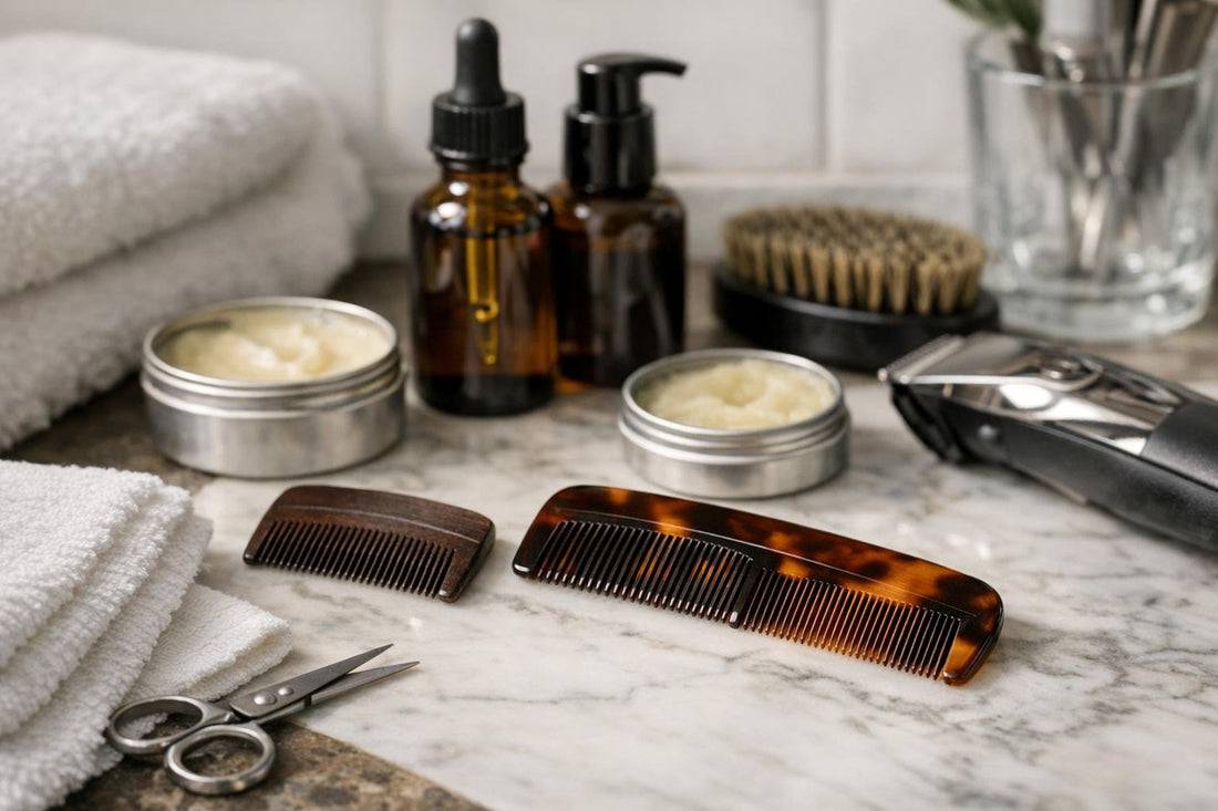 Beard and mustache combs for Ontario grooming routines