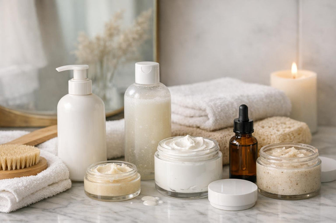 Body lotion and gentle wash for Ontario winter dryness