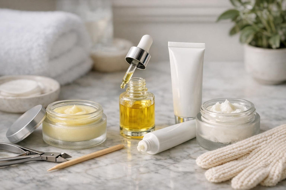 Cuticle oil and balm routine for Ontario winter hands