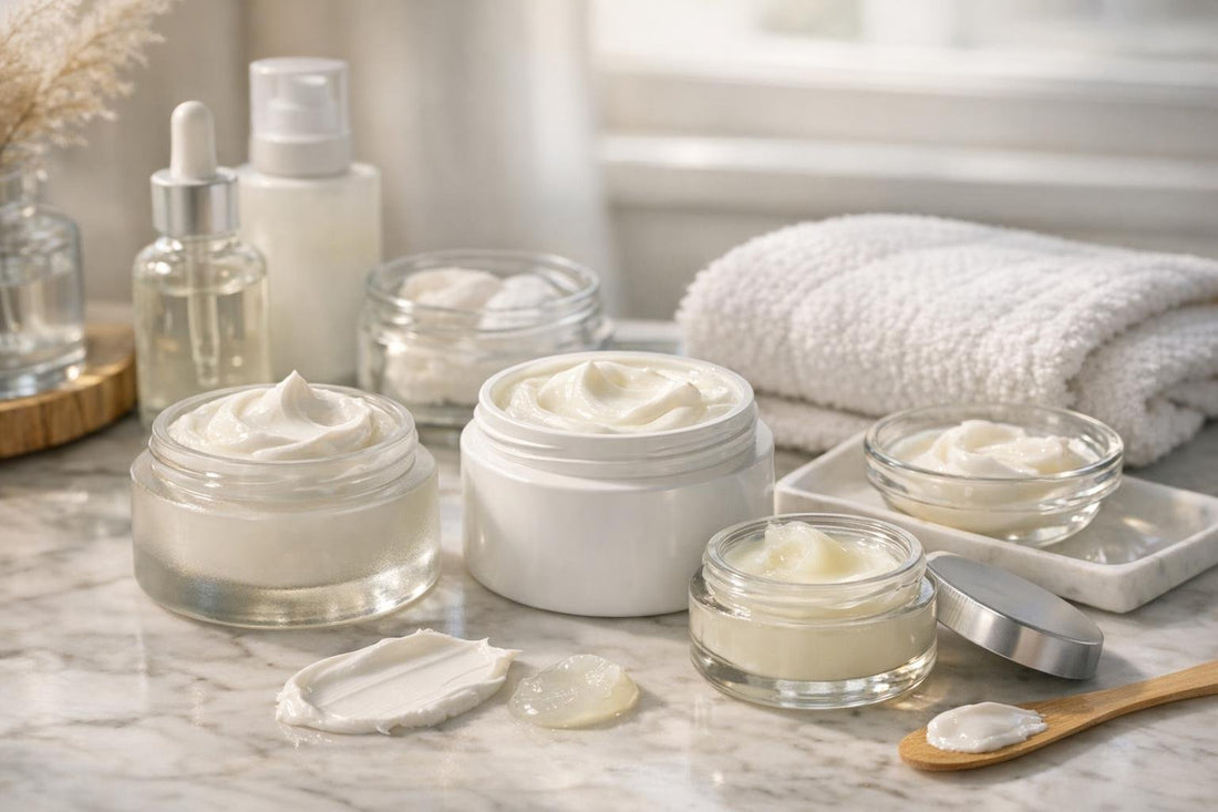 Daily face moisturizer textures for dry sensitive skin in Ontario