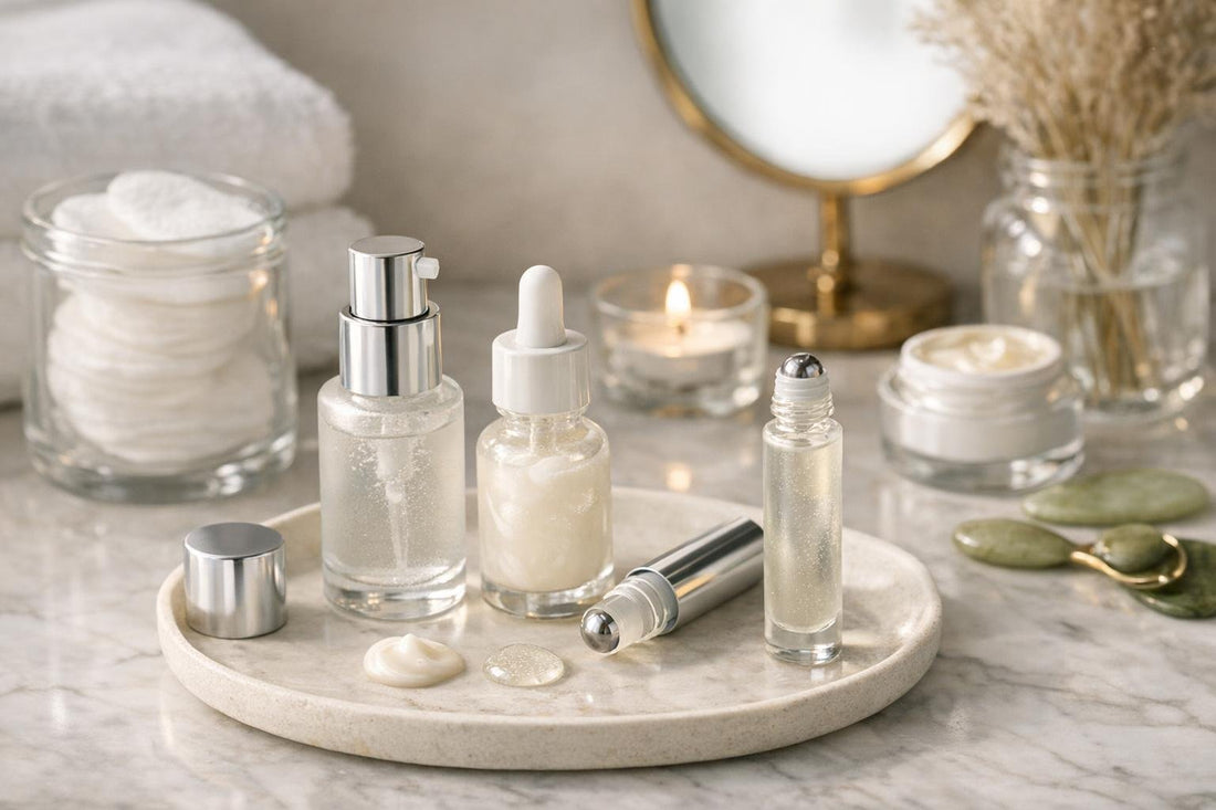 Eye serum application for dry, tired under-eyes in Ontario