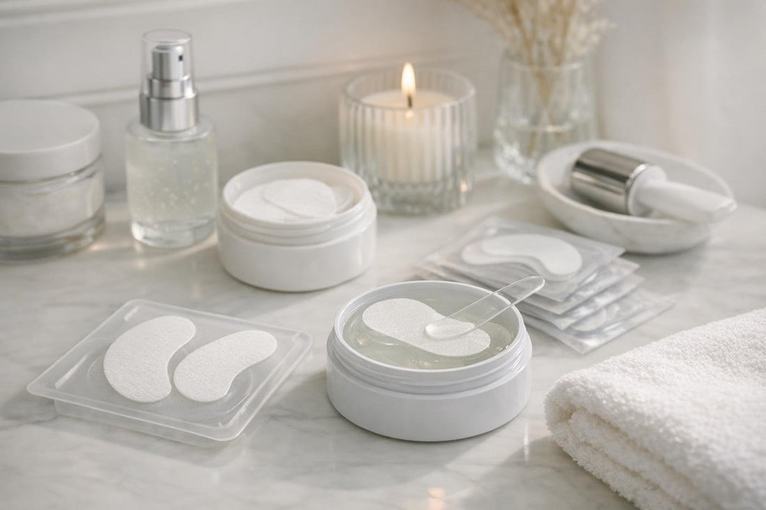 Under-eye wrinkle patches and pads for Ontario winter