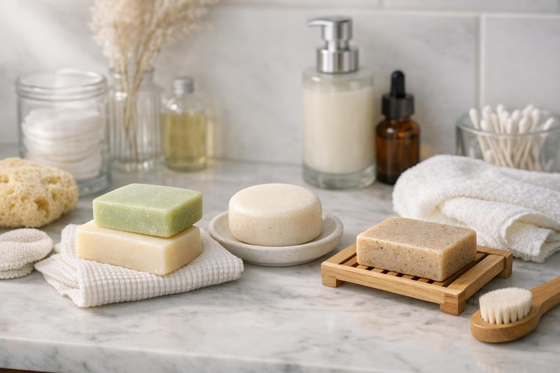 Gentle facial cleansing bars for sensitive skin in Ontario