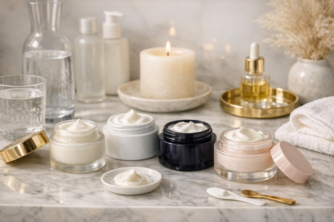 Facial night creams lineup for dry skin in Ontario