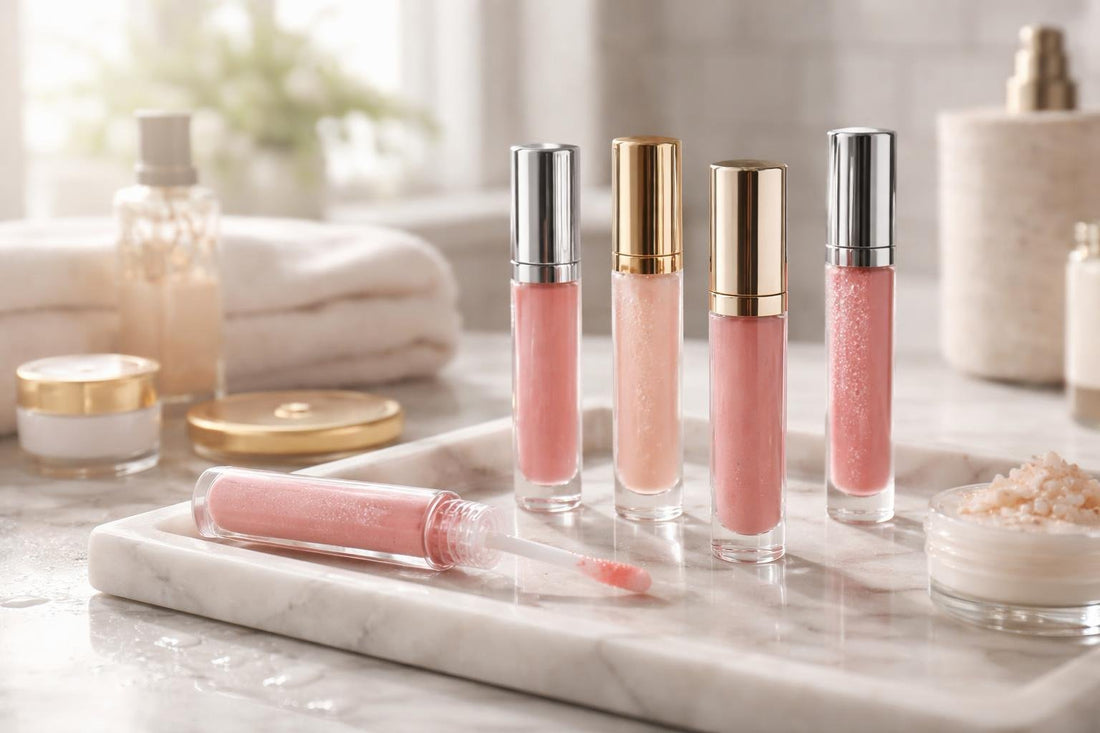 Hydrating lip gloss for dry lips during Ontario winter