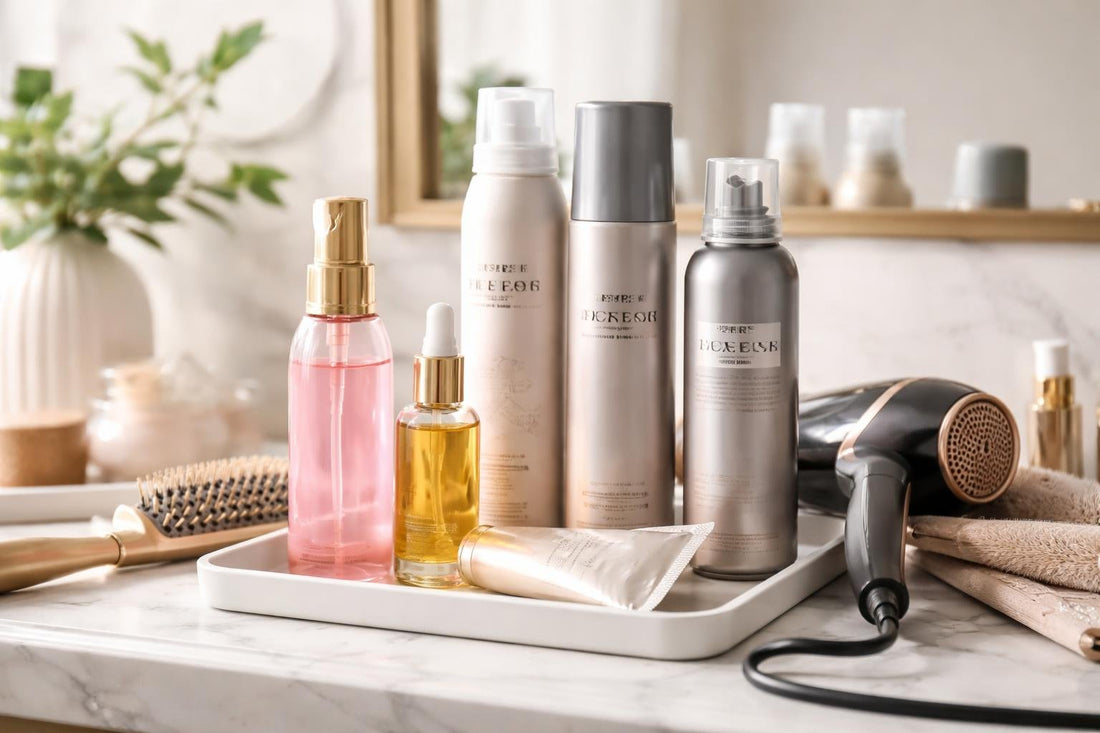 Budget professional styling products for salon quality hair