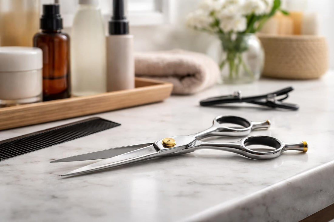 Professional hair cutting shears for salon-quality trims in Ontario