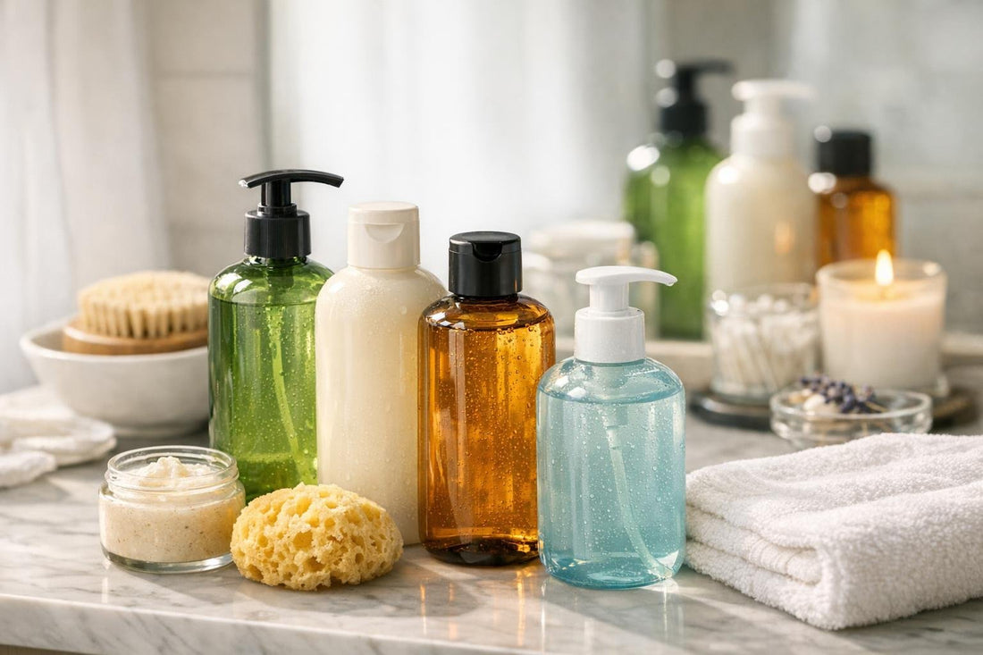 Bath and shower gels portfolio for dry skin comfort