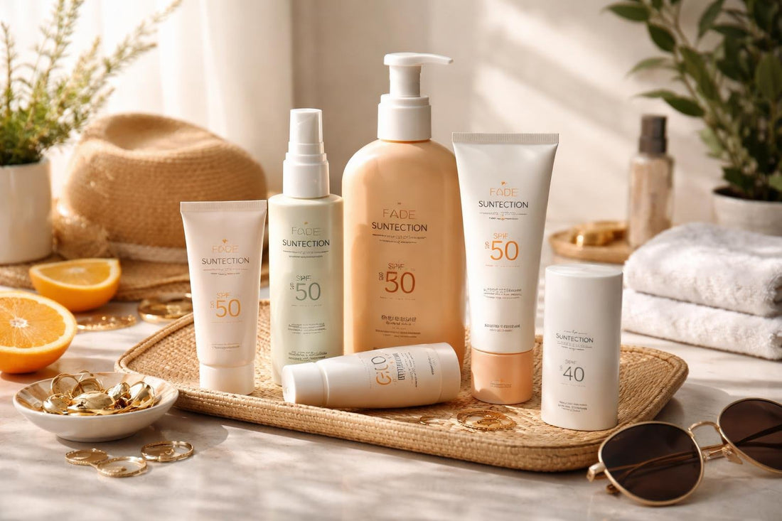 Daily face and body sunscreen routine for Ontario sun