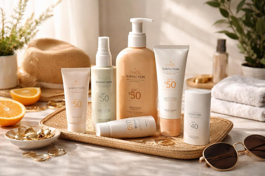 Daily face and body sunscreen routine for Ontario sun
