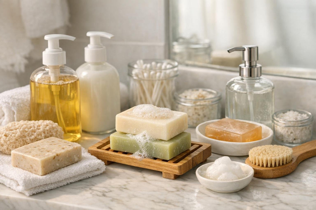 Bar and liquid soaps for Ontario winter sensitive skin