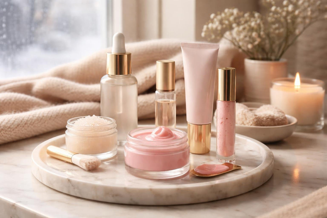 Overnight lip balm routine for softer winter lips