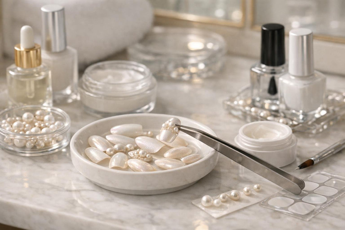 Pearl nail art tips for smooth long lasting wear