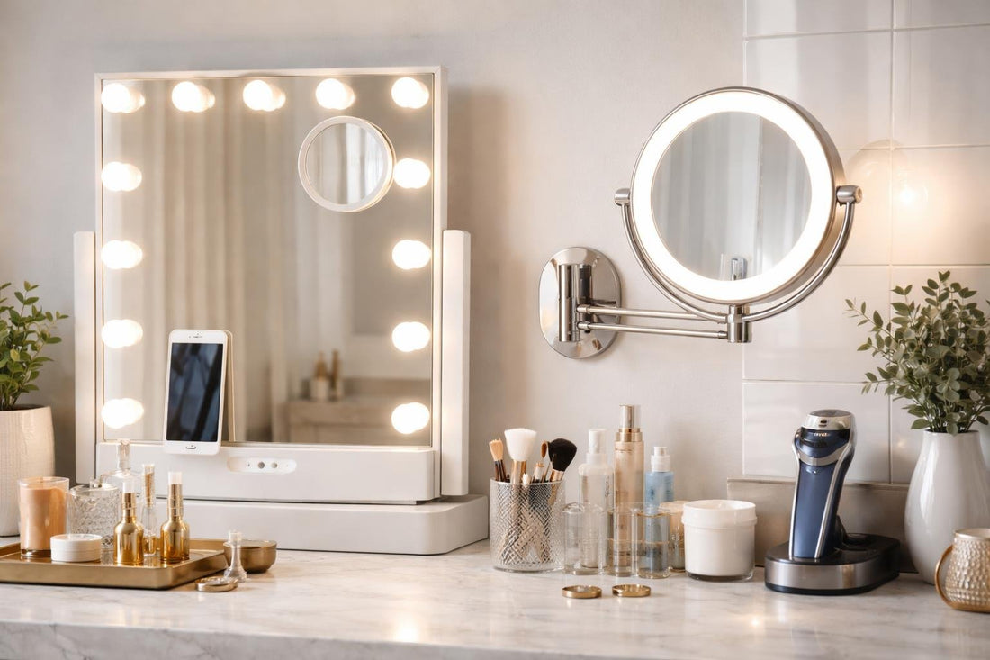 compact makeup and shaving mirror troubleshooting guide