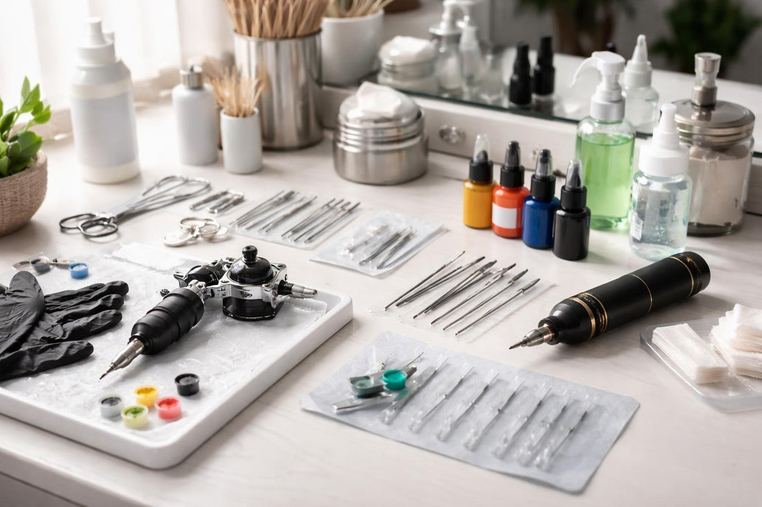 piercing and tattoo supplies for home artists