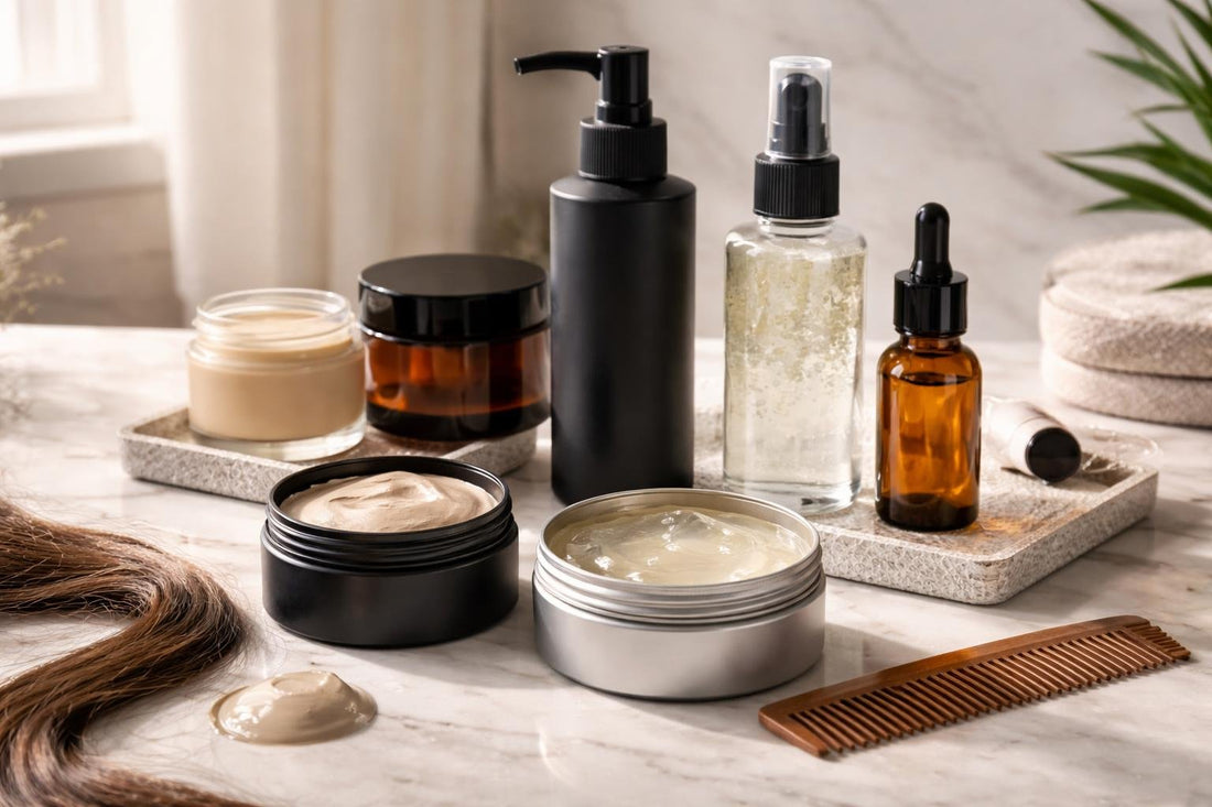 vs of pomades and styling alternatives for thick hair