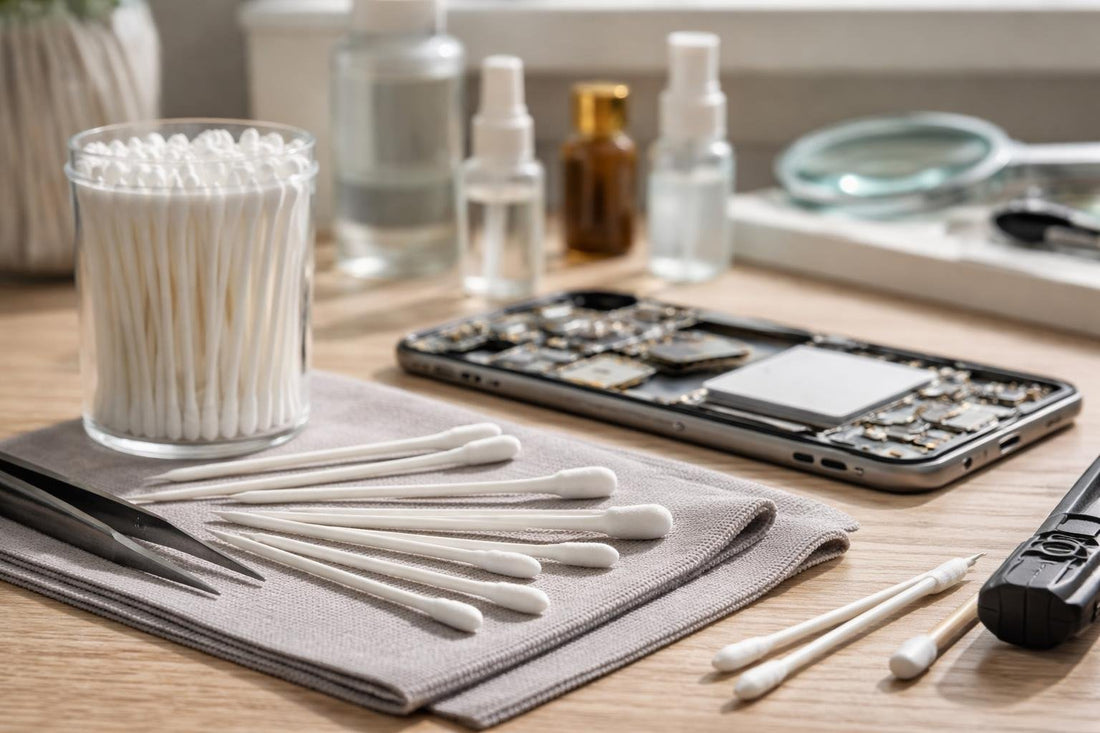precision cotton swabs for electronics repair Toronto