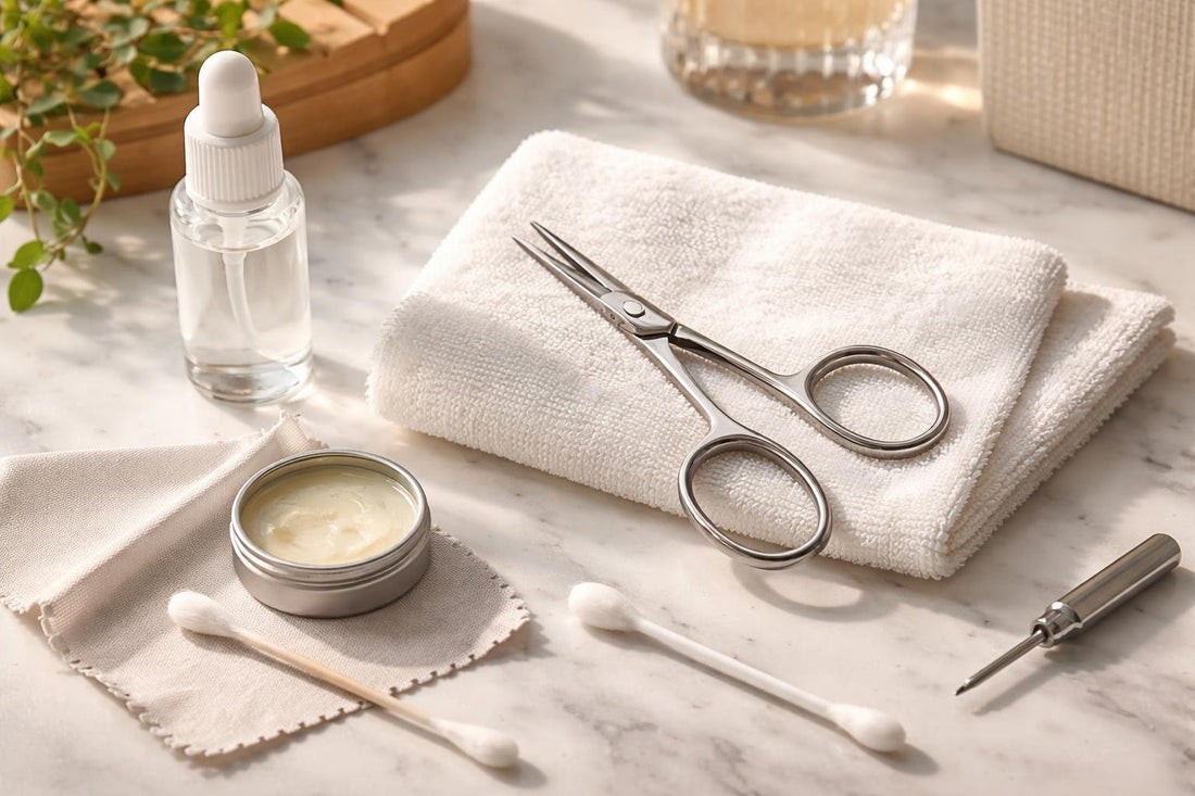 Precision eyebrow scissors cleaning and maintenance tips