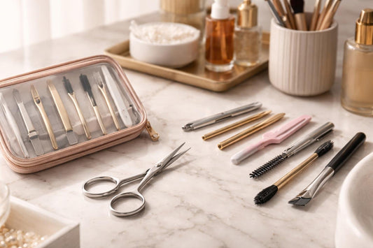 precision eyebrow scissors and grooming alternatives