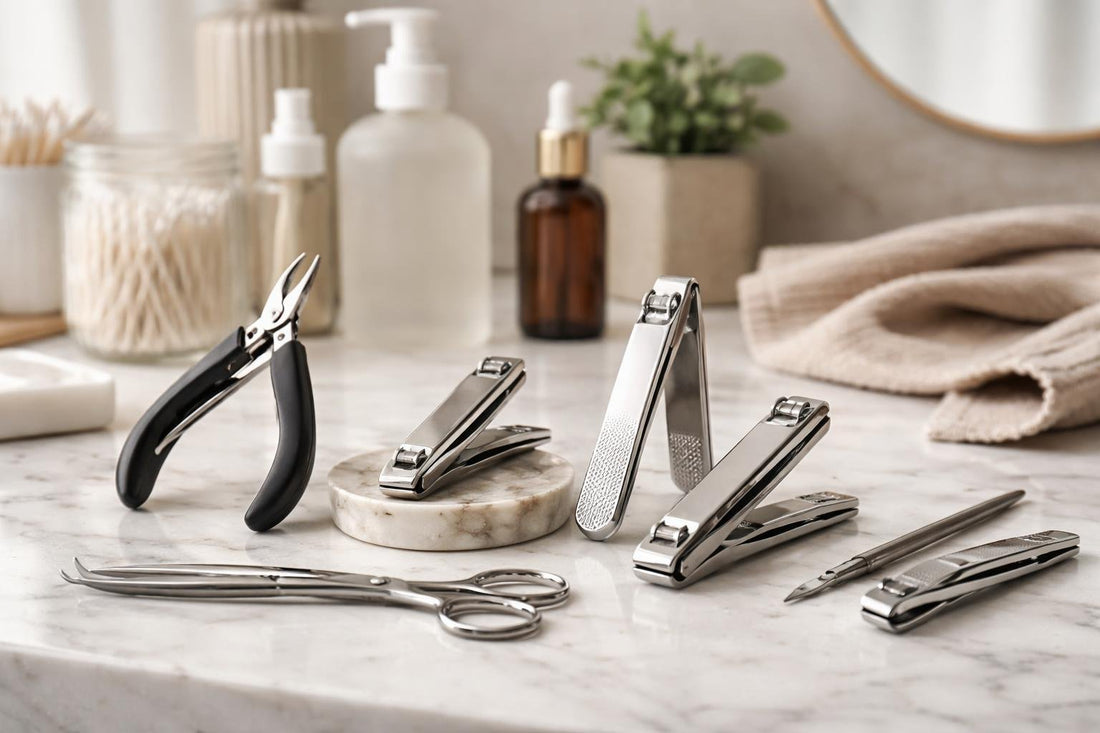 assortment of precision nail clippers for ingrown nails