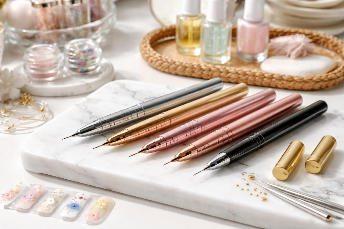 precision nail art pens set and fine tips