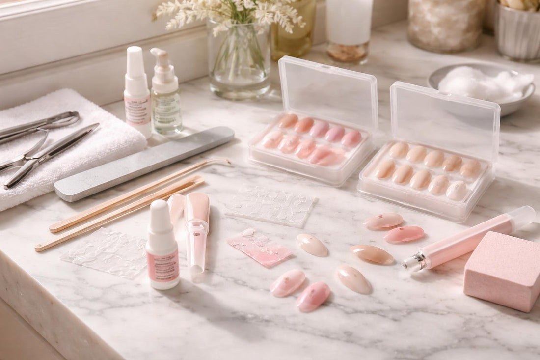 Press on nail sets troubleshooting and accessories