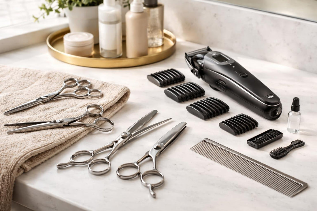 apprentice haircut tools shears clippers and guards