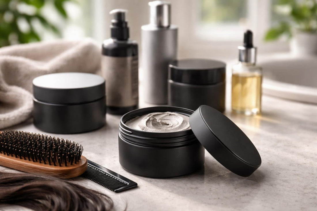 styling clay for thick hair matte finish BC