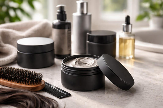 styling clay for thick hair matte finish BC