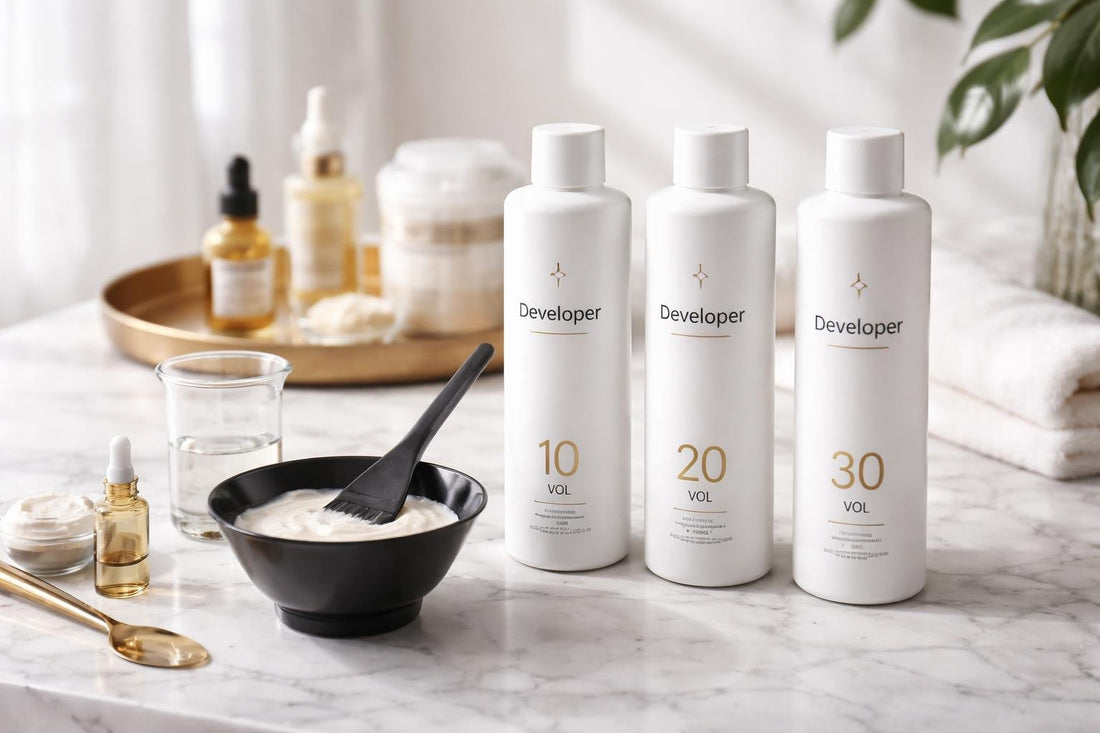 Professional hair color developers safety and compatibility guide