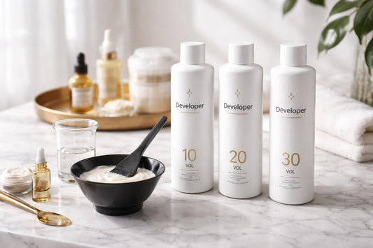 Professional hair color developers safety and compatibility guide