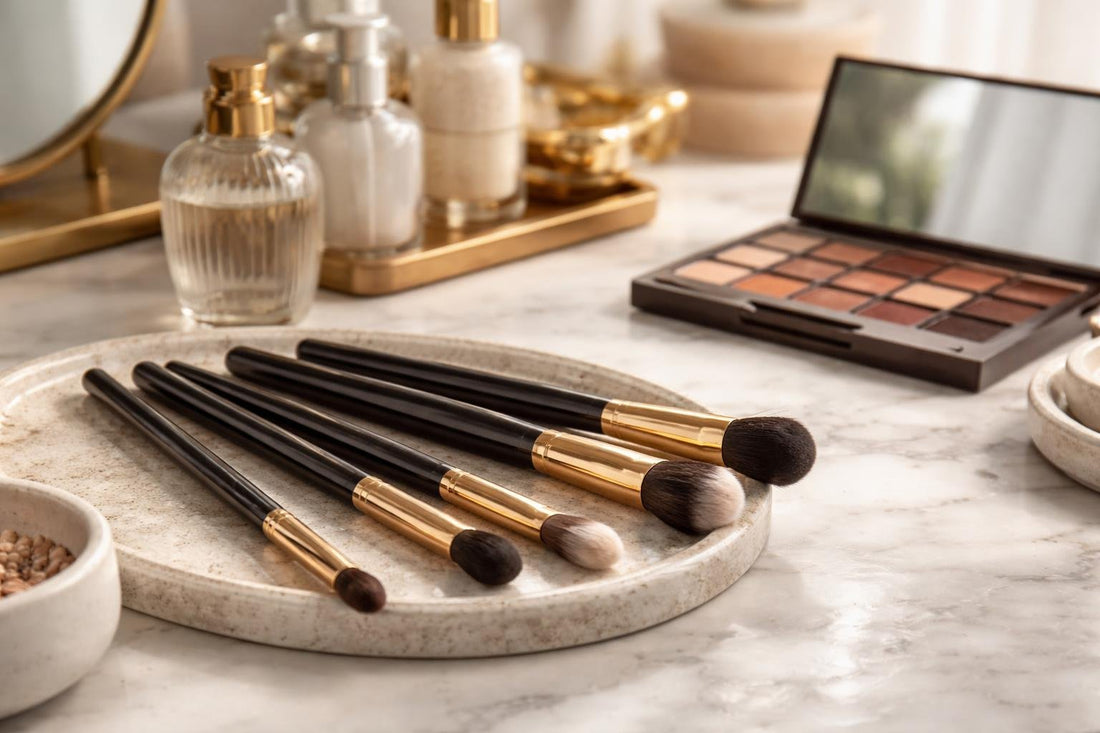 Professional eyeshadow brushes for smooth blending and bold looks