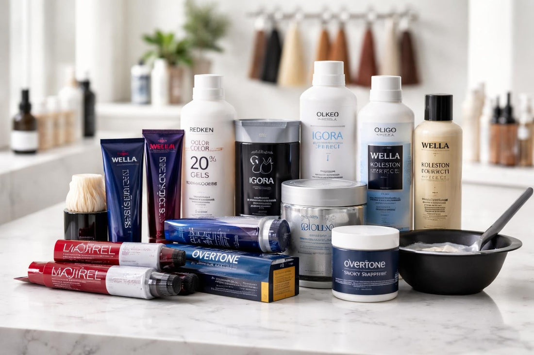 Professional hair colour products in Toronto salon
